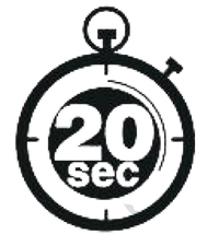 Prêt en 20 secondes